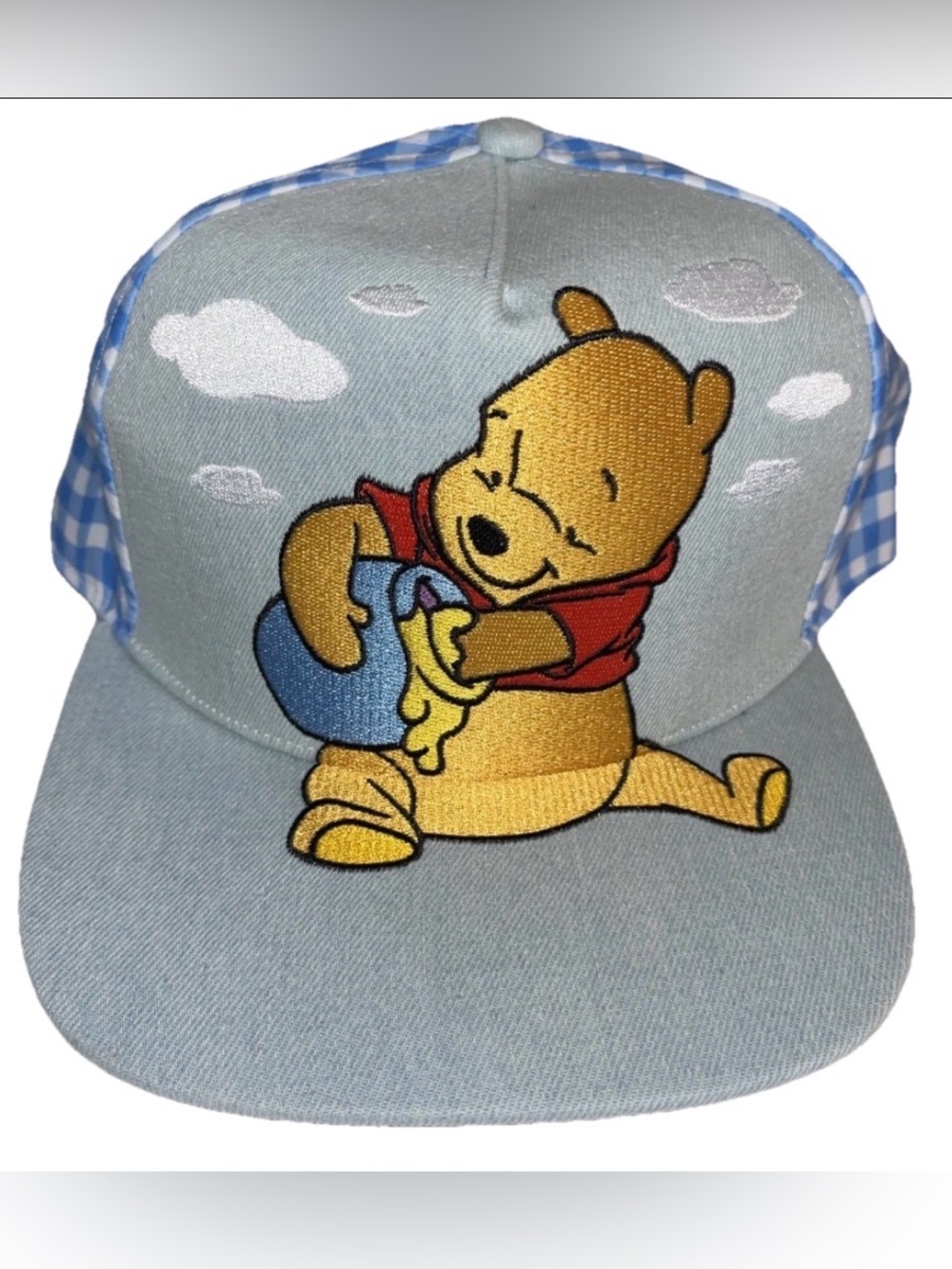 Disney Winnie the Pooh
Embroidered Blue Hat Adjustable
Baseball Cap NWT